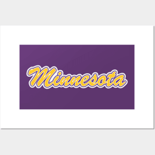 Football Fan of Minnesota Posters and Art